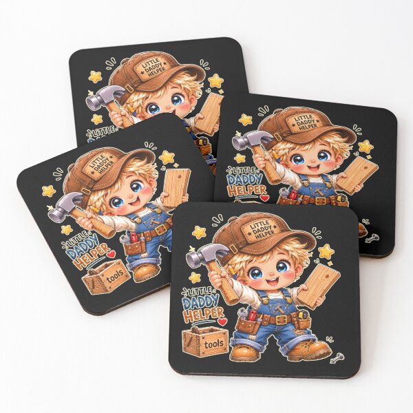 Item preview, Little Daddy Helper Carpenter, Kids Carpenter Design designed and sold by HiPatti.