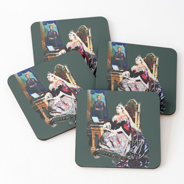 Item preview, Queen Victoria w</Prince Albert portrait designed and sold by CMooreWorx.