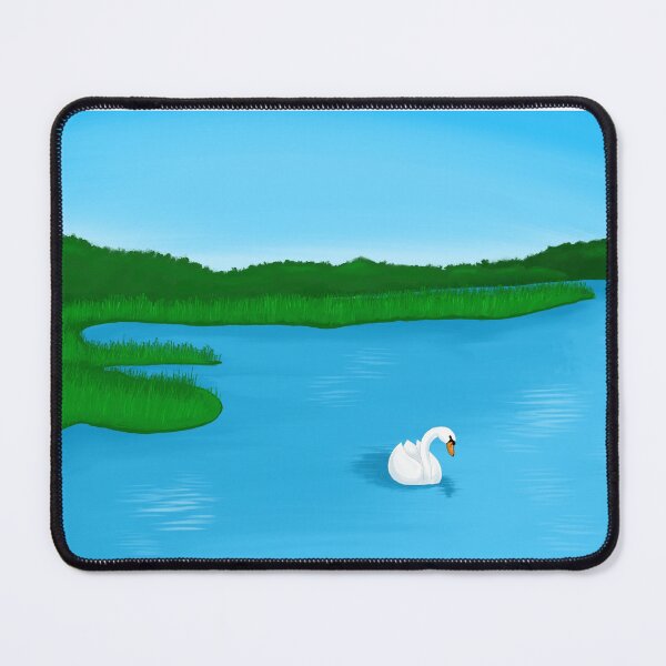 Item preview, Swan on a river designed and sold by smoxsnak.