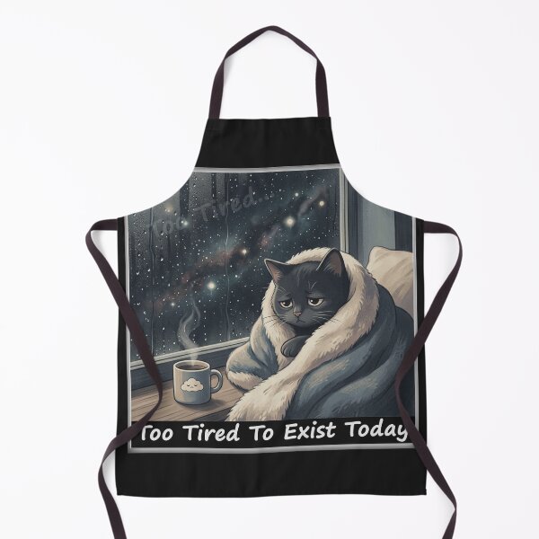 Item preview, Too Tired To Exist Today designed and sold by QuietNovaShop.