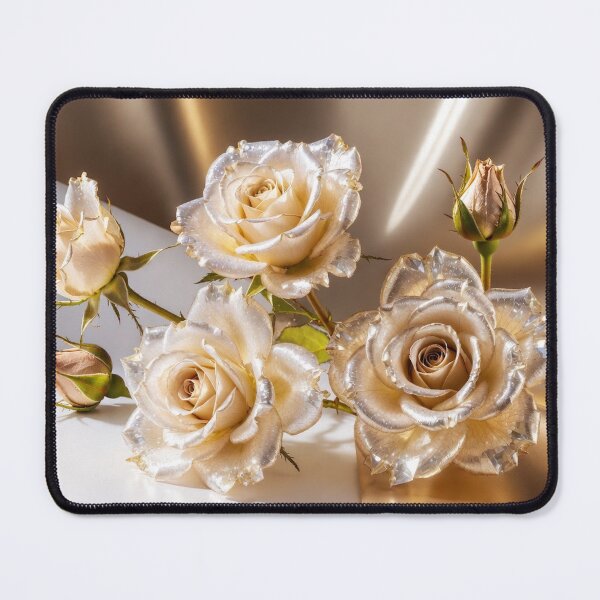 Item preview, Luxury Crystal Champagne Roses designed and sold by IntelliMindDesigns.