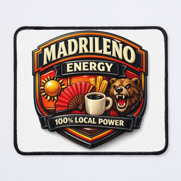 Item preview, Madrileño Energy Madrid Bear Churros Power designed and sold by Dresut.