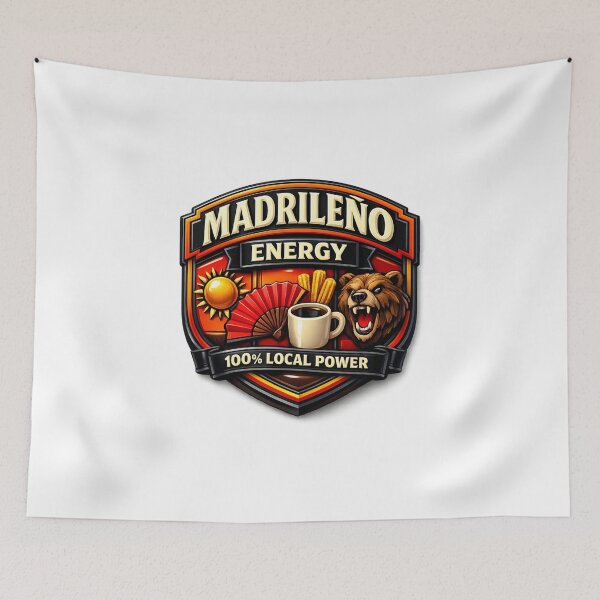 Item preview, Madrileño Energy Madrid Bear Churros Power designed and sold by Dresut.