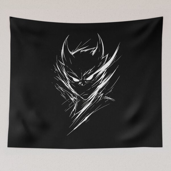Item preview, Rough Sketch Anime Character Face Manga Line Art designed and sold by UrbanPrts.
