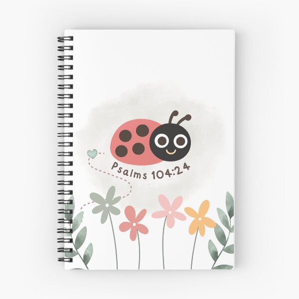 Item preview, Aesthetic Cute Ladybug Creation - Psalms 104:24 Cozy Vibes designed and sold by N-STUDIOLAB.