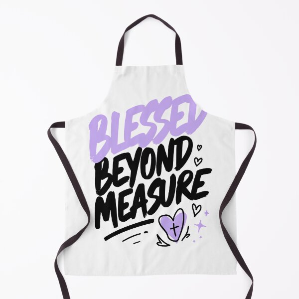 Item preview, Blessed Beyond Measure Christian Gratitude Art designed and sold by IslandTyped.