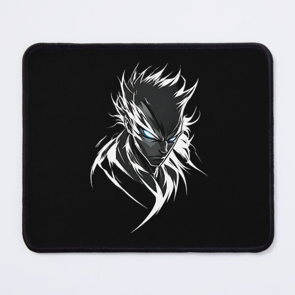 Item preview, Fierce Anime Character Portrait Glowing Blue Eyes designed and sold by UrbanPrts.