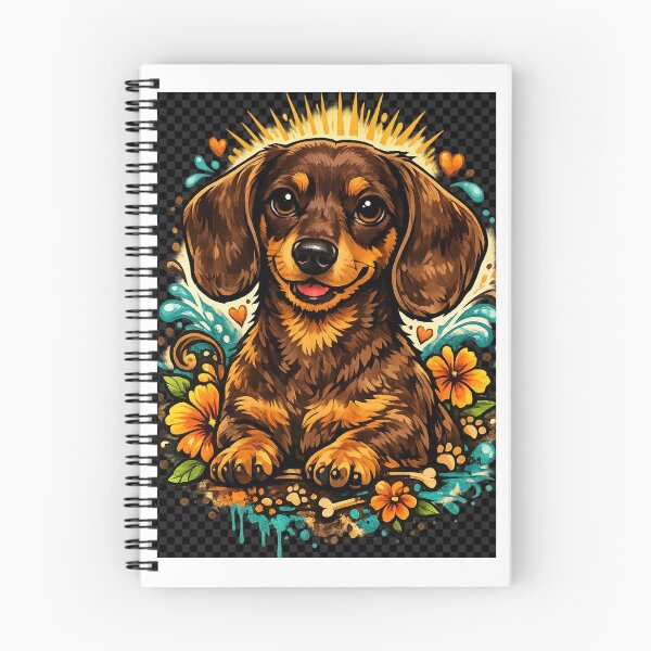 Item preview, Rolo the chocolate tan miniature dachshund  designed and sold by Stephen Chambers.