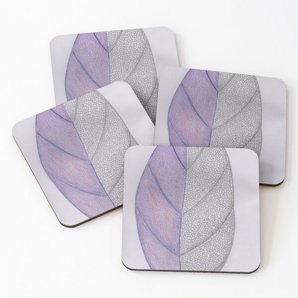 Item preview, Purple and grey leaf designed and sold by Artbysarah23.