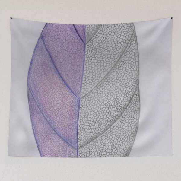 Item preview, Purple and grey leaf designed and sold by Artbysarah23.