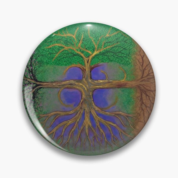 Item preview, Trees Kingdom Medieval Flag (Eldramir) designed and sold by lukepatrickshop.