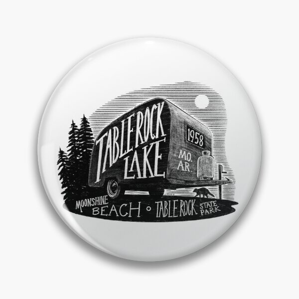Artikelvorschau, Table Rock Lake Wohnmobil entworfen und verkauft von John Morris Illustration.
