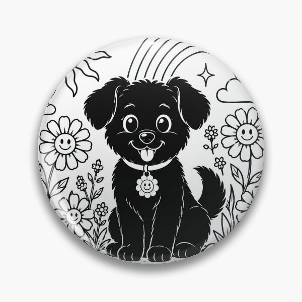 Item preview, CUTE DOG RETRO designed and sold by Spirit of Siam.
