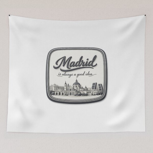 Item preview, Madrid Is Always a Good Idea Skyline designed and sold by Dresut.