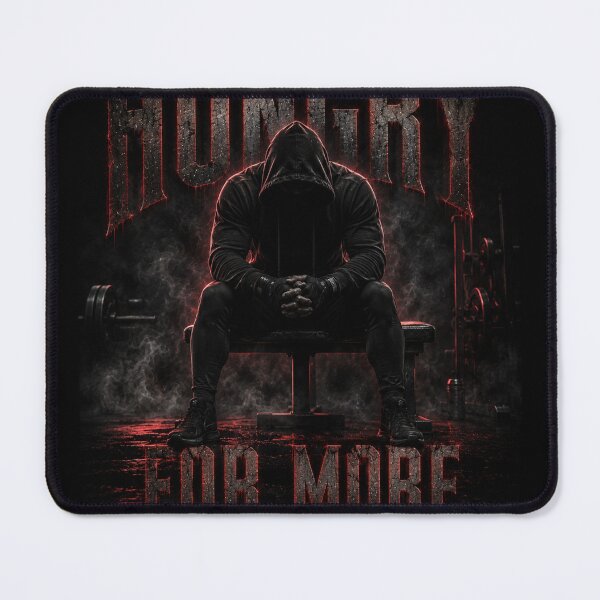 Item preview, HUNGRY FOR MORE Dark Gym Design designed and sold by Wild Horizon Studio.