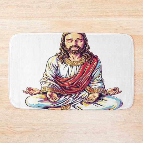 Item preview, Meditative Christ – Psychedelic Enlightenment Design designed and sold by Cristhian Almanza.