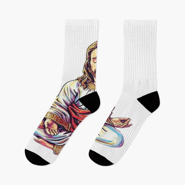 Item preview, Meditative Christ – Psychedelic Enlightenment Design designed and sold by Cristhian Almanza.
