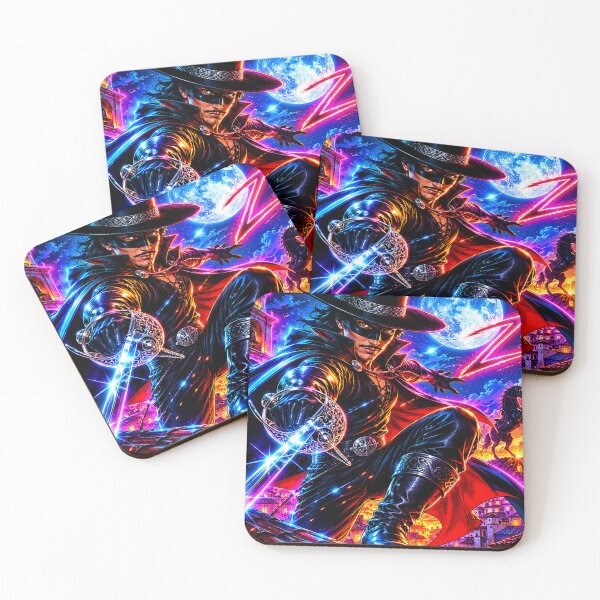 Item preview, Neon Zorro Midnight Strike designed and sold by SHOCAMPOS DESIGNS .