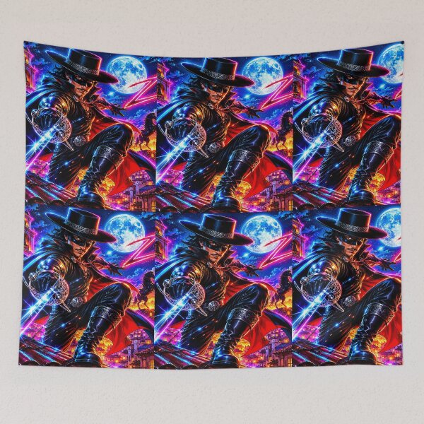 Item preview, Neon Zorro Midnight Strike designed and sold by SHOCAMPOS DESIGNS .