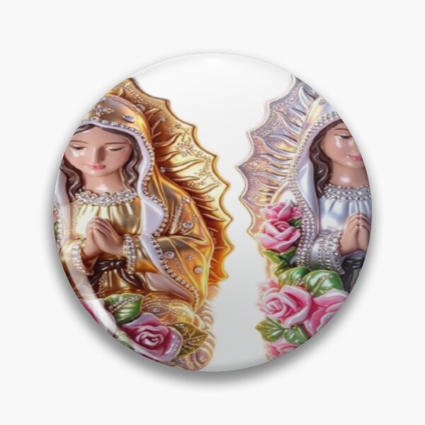 Item preview, Golden and Silver Madonna – Cosmic Devotion Design designed and sold by Cristhian Almanza.
