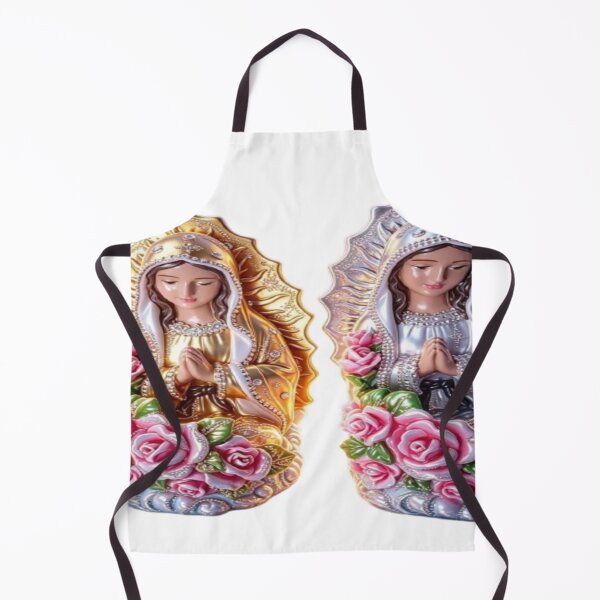 Item preview, Golden and Silver Madonna – Cosmic Devotion Design designed and sold by Cristhian Almanza.