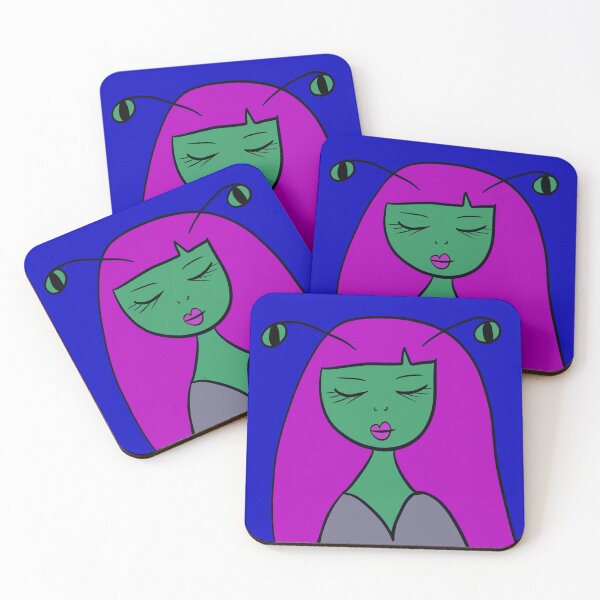 Item preview, alien ufo girl designed and sold by Kasia1987t.