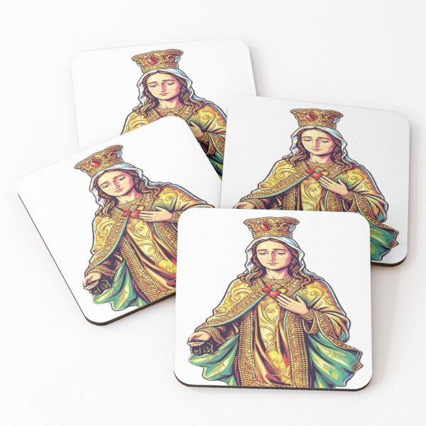 Item preview, Sacred Heart of Mary – Radiant Devotion Design designed and sold by Cristhian Almanza.