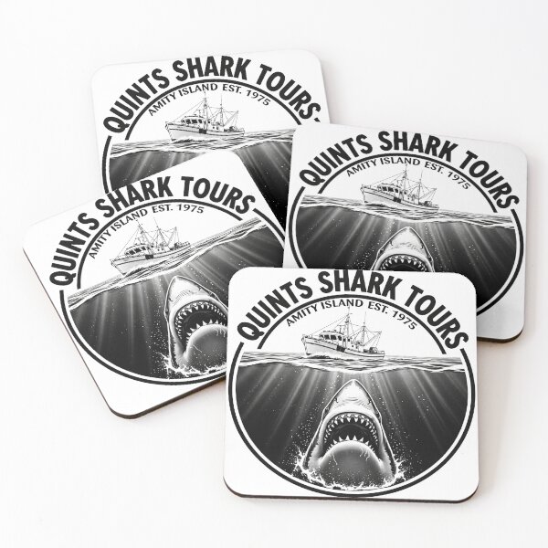 Item preview, Quints Shark Tours-EST 1975 designed and sold by Bruce Custom Creations.