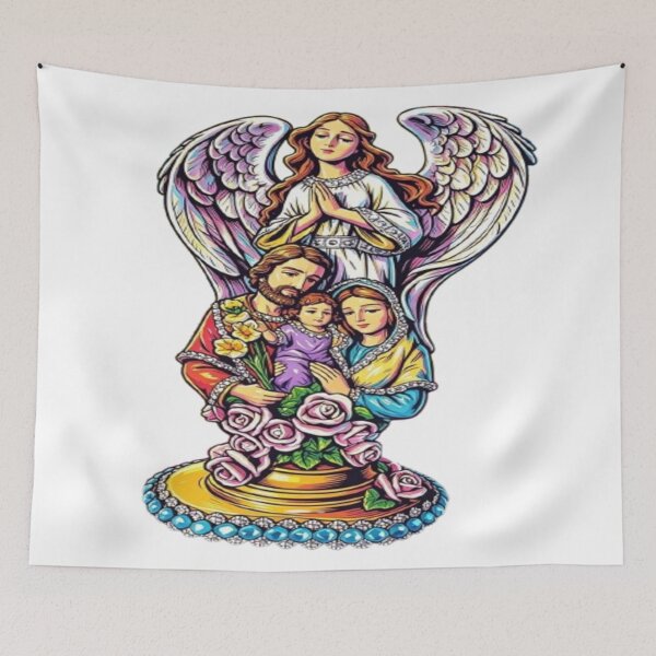 Item preview, Holy Family – Angelic Devotion Design designed and sold by Cristhian Almanza.