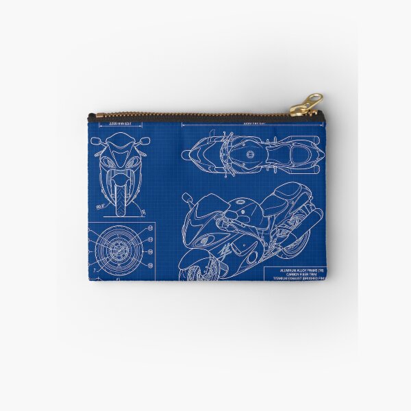 Item preview, Suzuki Hayabusa Motorcycle Blueprint Technical Drawing designed and sold by kanjxtan.