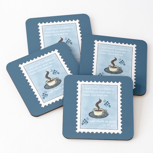 Item preview, audrey coffee florescence lyrics stamp designed and sold by emproct.