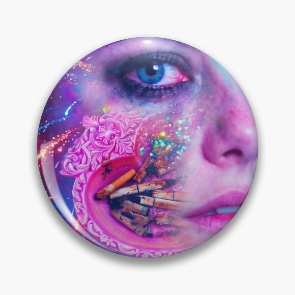 Item preview, Neon Glitch Effy Stonem Skins Portrait designed and sold by y2kponyclub.