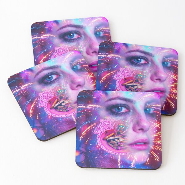 Item preview, Neon Glitch Effy Stonem Skins Portrait designed and sold by y2kponyclub.