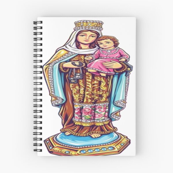 Item preview, Virgin Mary and Child – Radiant Devotion Design designed and sold by Cristhian Almanza.