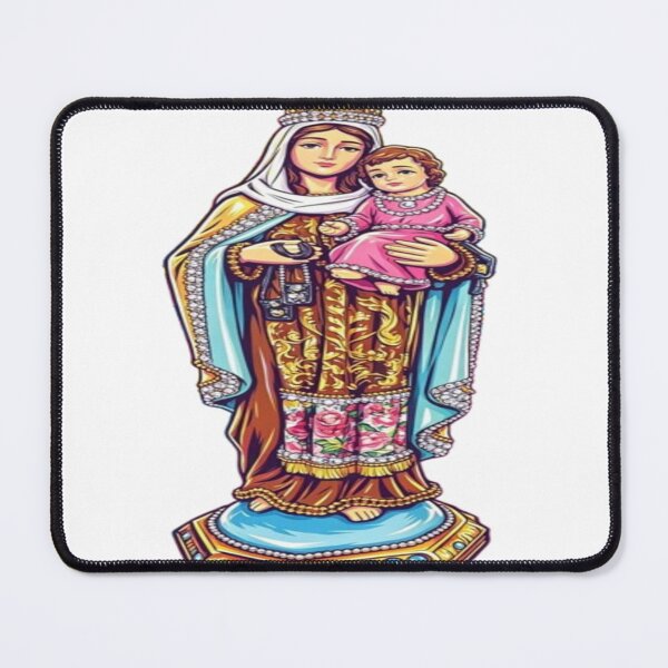 Item preview, Virgin Mary and Child – Radiant Devotion Design designed and sold by Cristhian Almanza.