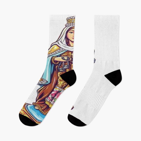 Item preview, Virgin Mary and Child – Radiant Devotion Design designed and sold by Cristhian Almanza.
