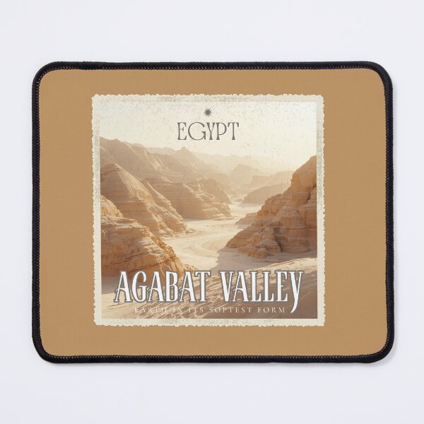 Item preview, Vintage Egypt Agabat Valley Desert Travel Safari Poster designed and sold by KaBaRen.