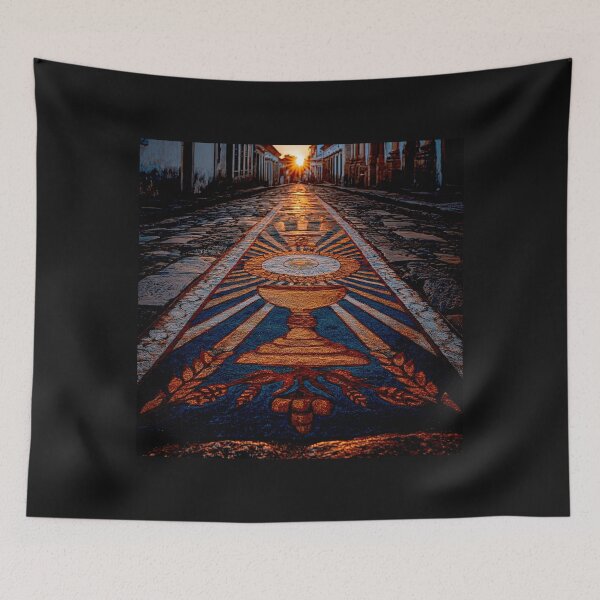Item preview, Sacred Ground  Corpus Christi in Brazilian Poetic Folk Art #1 designed and sold by Helios Be. Lavsh.