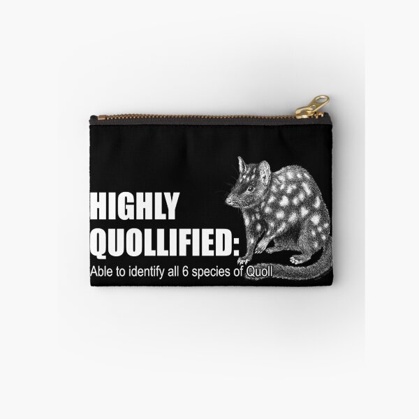 Item preview, Highly QUOLLified - 6 species of Quoll - Eastern Quoll artwork designed and sold by Nadya Neklioudova.