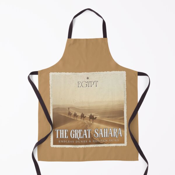 Item preview, Vintage Egypt The Great Sahara Desert Travel Poster designed and sold by KaBaRen.