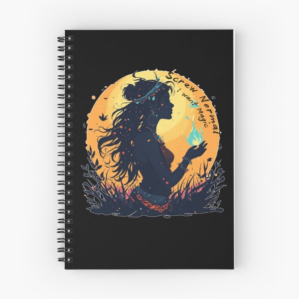 Item preview, Screw Normal I Want Magic Witchy Celestial Graphic designed and sold by alizye.