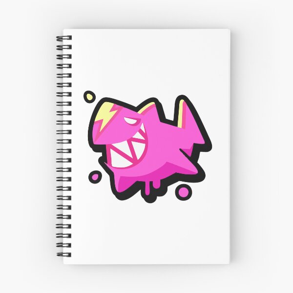 Item preview, Neon Pink Cyber Shark Graffiti Art - Edgy Pop Culture Sticker designed and sold by Centaurosticker.