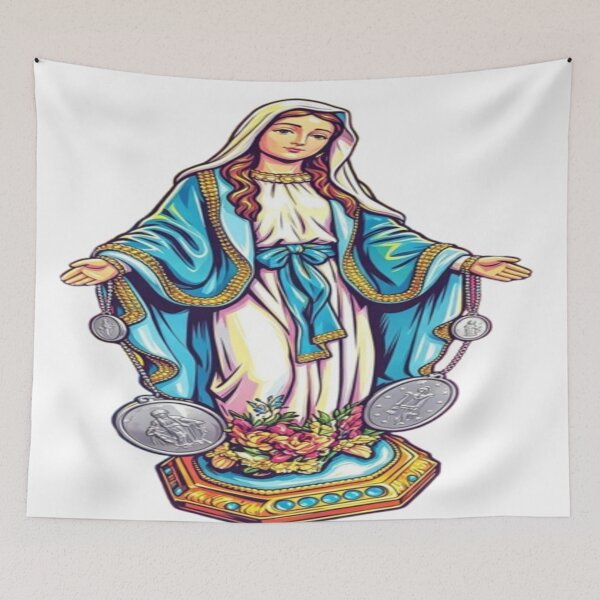 Item preview, Virgin Mary – Chains of Faith Design designed and sold by Cristhian Almanza.