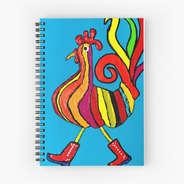 Item preview, The rooster with red boots designed and sold by elenafdzz.