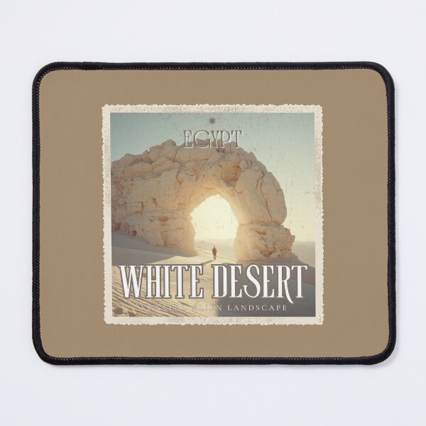Item preview, Vintage Egypt White Desert Arch Travel Safari Poster designed and sold by KaBaRen.