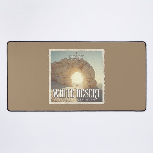 Item preview, Vintage Egypt White Desert Arch Travel Safari Poster designed and sold by KaBaRen.