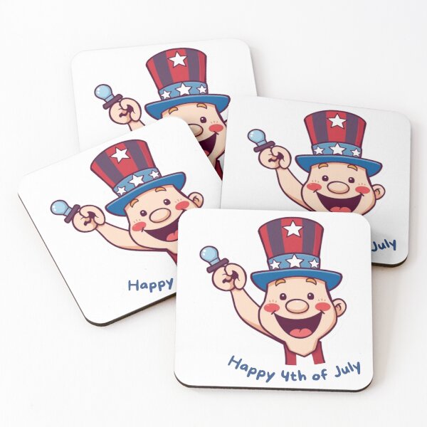 Item preview, Red, White & Bruh | Happy 4th of July Meme Sticker designed and sold by HC-Boutique.
