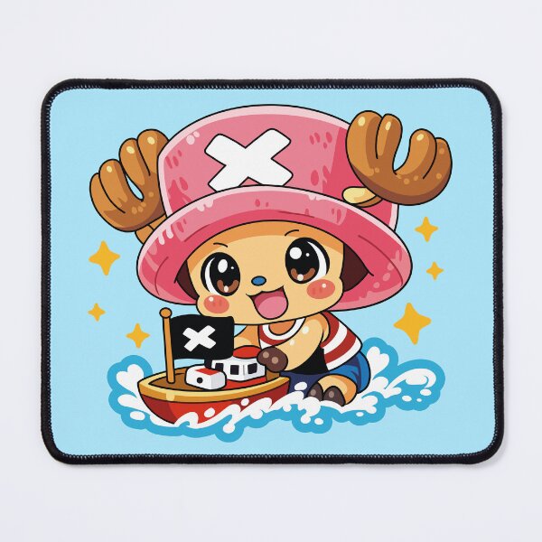 Item preview, Cute Chopper Pirate Boat | Kawaii Anime Reindeer Adventure | One Piece Inspired designed and sold by Kutiefy-shop.