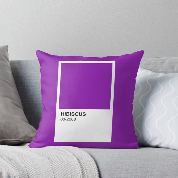 Item preview, Hibiscus Book Purple Colour Swatch - Purple Border designed and sold by The Colourful Game.