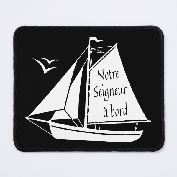 Item preview, French - Lord on the Board / Notre Seigneur a bord designed and sold by Contrast-Factory.